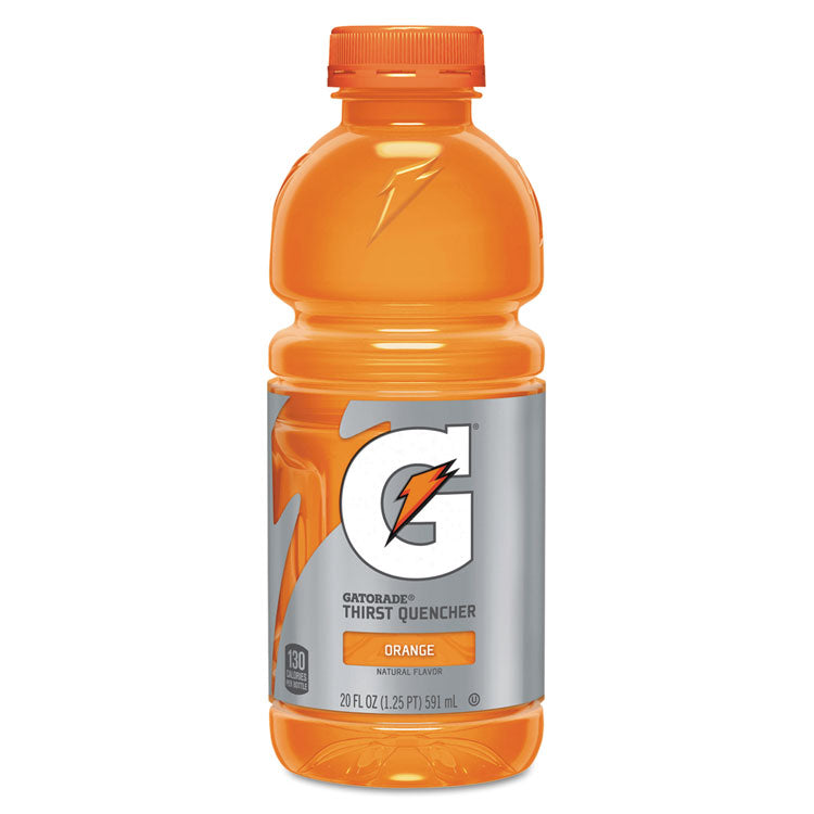 Gatorade® G-Series Perform 02 Thirst Quencher, Orange, 20 oz Bottle, 24/Carton (QKR28674) Case of 24