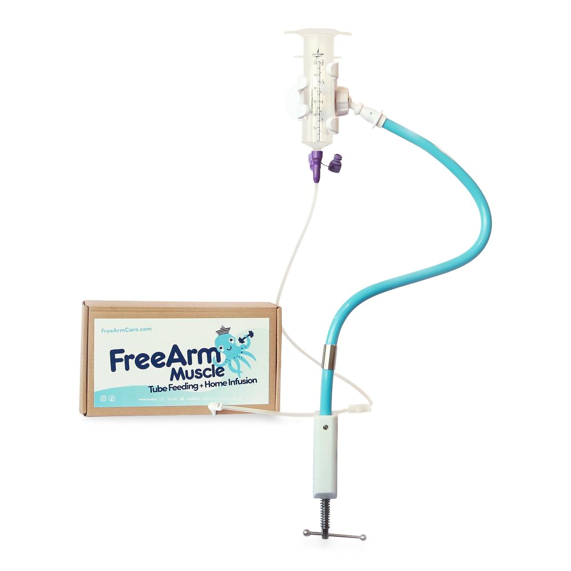 FreeArm® Muscle Feeding Tube / Infusion Bag Holder Blue (1212863_EA) 1 ...