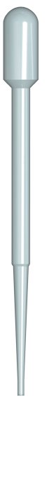 Copan Transfer Pipette 3 mL Without Graduations NonSterile (907579_BX) 500/BX