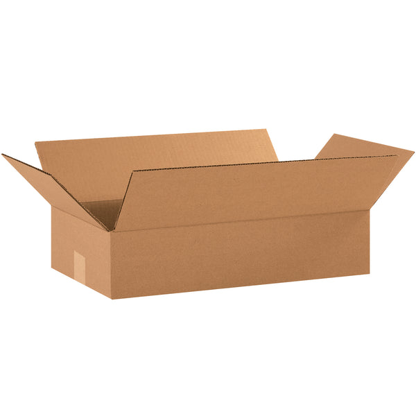 18 x 10 x 4" Flat Corrugated Boxes (18104) Bundle Of 25
