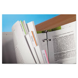 Post-it® Tabs Lined Tabs, 1/5-Cut, Assorted Bright Colors, 2" Wide, 24/Pack (MMM686F1BB) Pack of 24