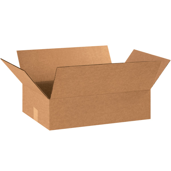 18 x 12 x 5" Flat Corrugated Boxes (18125) Bundle Of 25