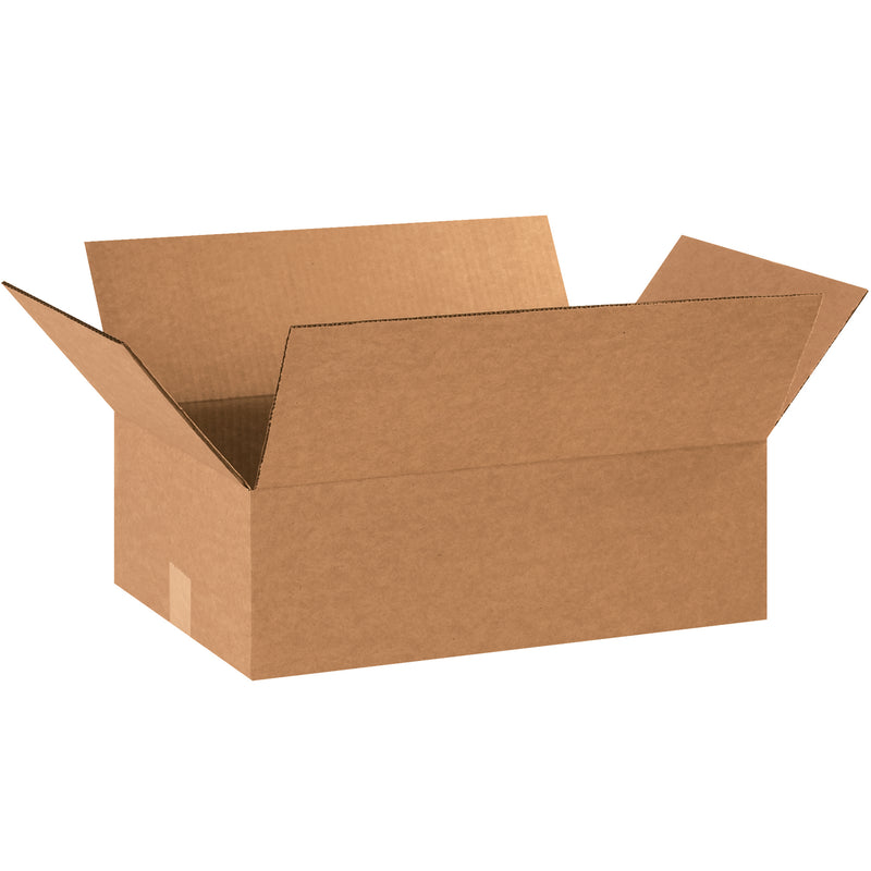 18 x 12 x 6" Flat Corrugated Boxes (18126) Bundle Of 25
