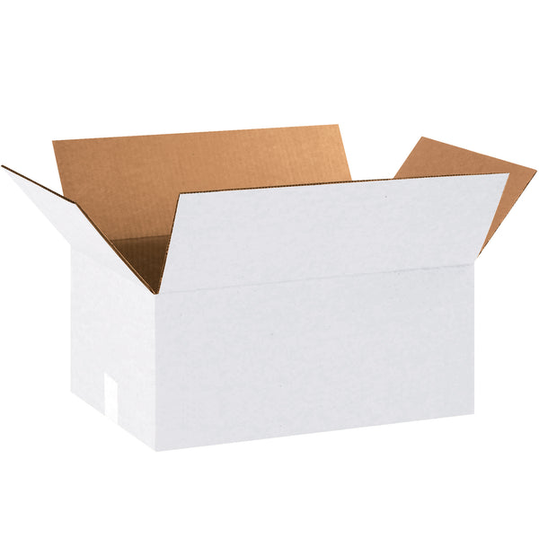 18 x 12 x 8" White Corrugated Boxes (18128W) Bundle Of 25