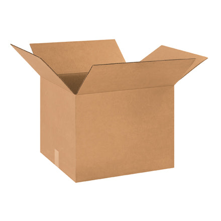 18 1/4 x 15 1/8 x 14" Corrugated Boxes for 4 Hexpand 3 Bottle Shipper Inserts (WBS1200) Case Of 25