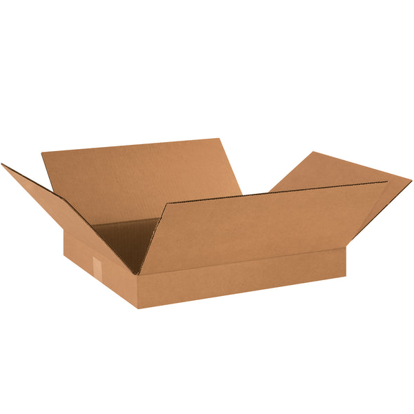 18 x 16 x 2" Flat Corrugated Boxes (18162) Bundle Of 25