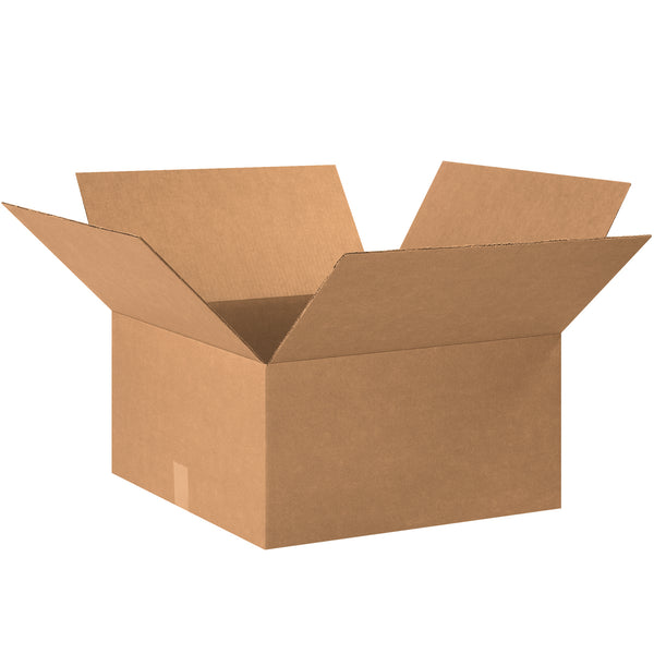 18 1/2 x 18 1/2 x 9" Corrugated Boxes (18189R) Bundle Of 20