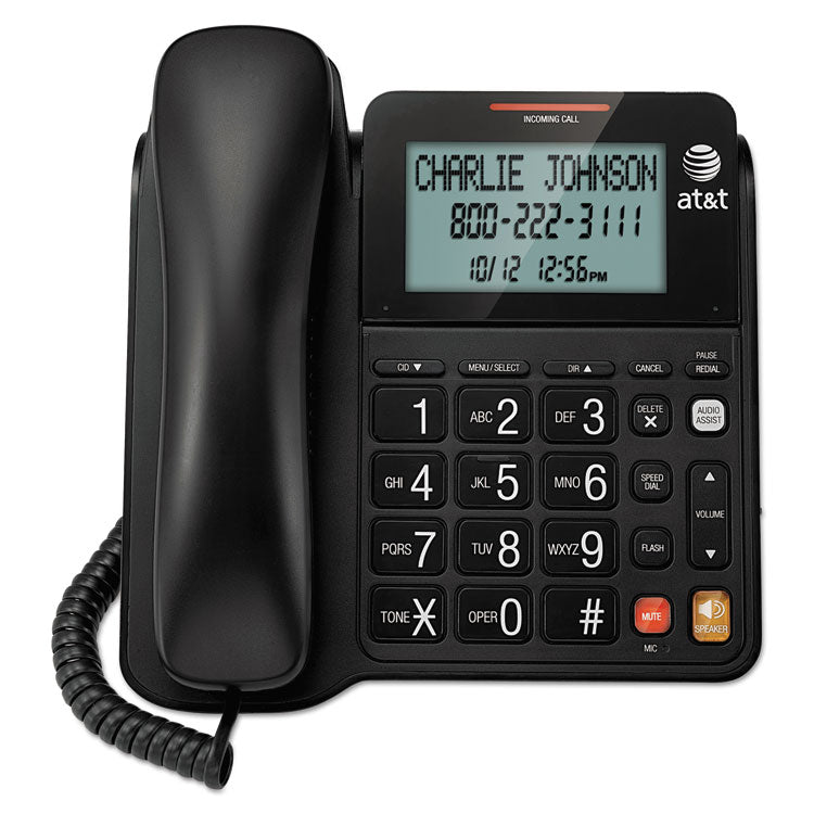 AT&T® CL2940 One-Line Corded Speakerphone (ATTCL2940) Each