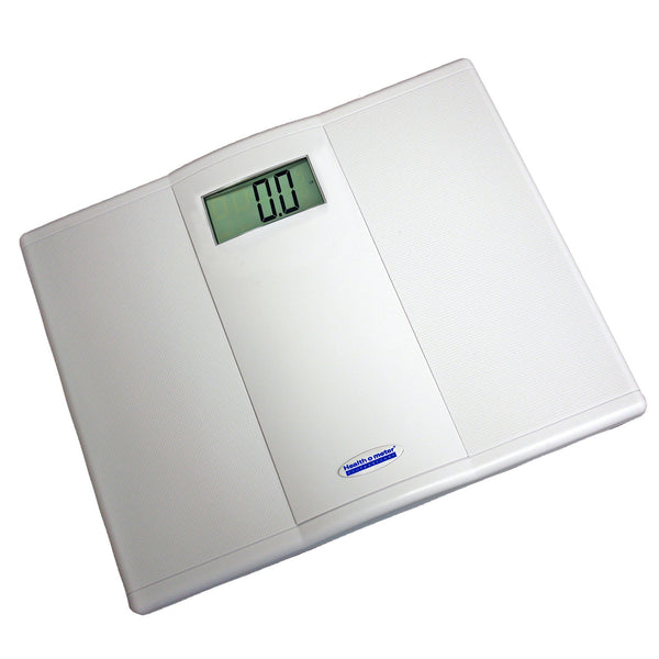 Health O Meter® Floor Scale Digital Display 550 lbs. / 250 kg Capacity White Battery Operated (938698_EA) 1/EA