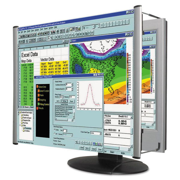 Kantek LCD Monitor Magnifier Filter for 22" Widescreen Flat Panel Monitor, 16:9/16:10 Aspect Ratio (KTKMAG22WL) Each
