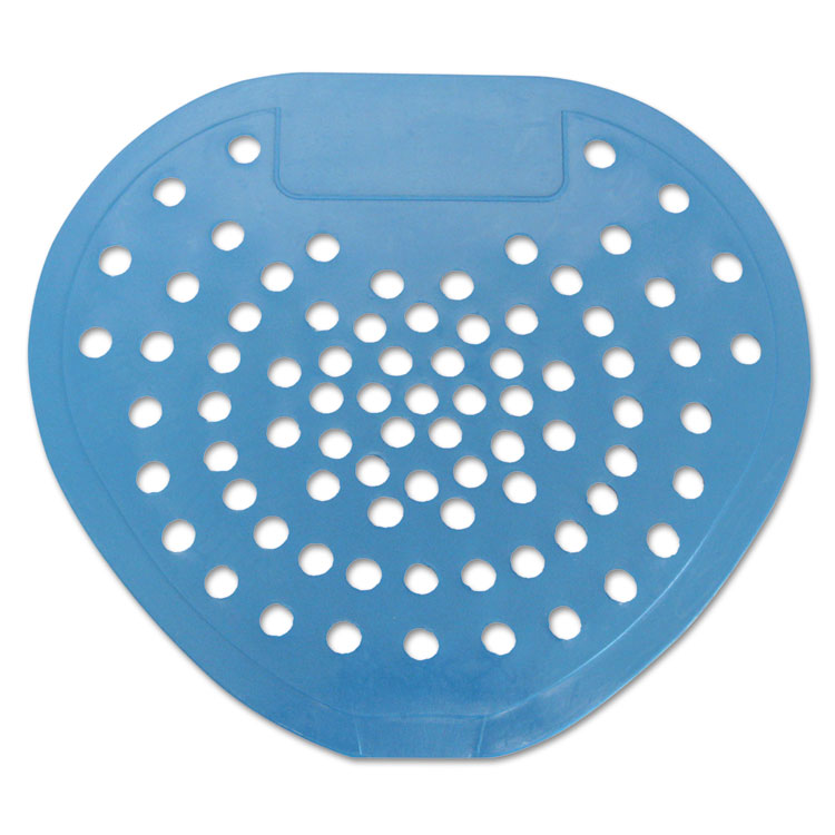 HOSPECO® Health Gards Vinyl Urinal Screen, Mint Scent, 7.75 x 6.88, Blue, Dozen (HOS03904)