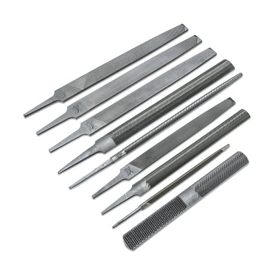 Vuzix Corporation 9-Pc Maintenance File Set, 6 in, 8 in, 10 in, Pouch (183-22030NNN) 1 Set
