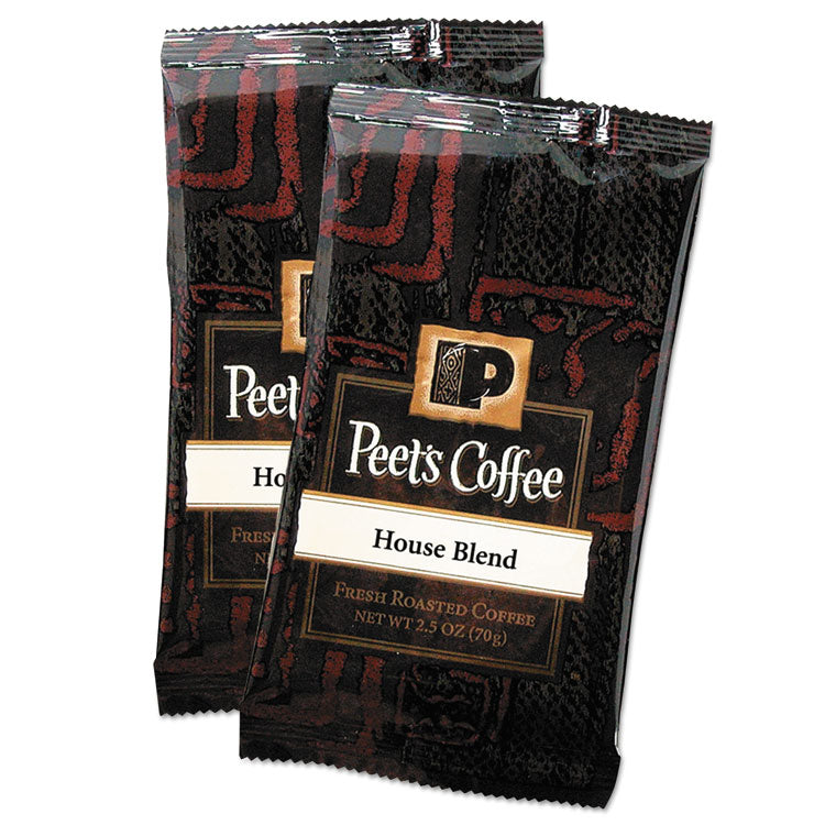 Peet's Coffee & Tea® Coffee Portion Packs, House Blend, 2.5 oz Frack Pack, 18/Box (PEE504915)