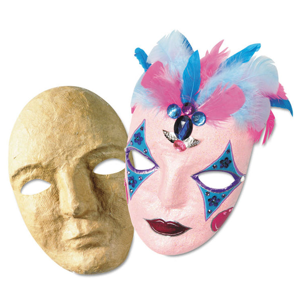 Creativity Street® Paper Mache Mask Kit, 8 x 5.5 (CKC4190) Each