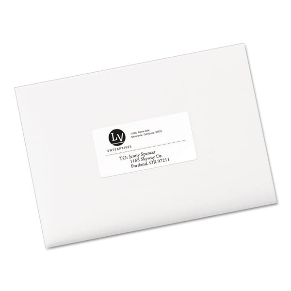Avery® EcoFriendly Mailing Labels, Inkjet/Laser Printers, 2 x 4, White, 10/Sheet, 25 Sheets/Pack (AVE48263)