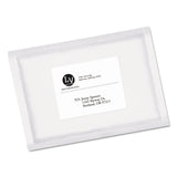 Avery® EcoFriendly Mailing Labels, Inkjet/Laser Printers, 3.33 x 4, White, 6/Sheet, 100 Sheets/Pack (AVE48464) Box of 600