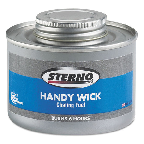 Sterno® Handy Wick Chafing Fuel, Methanol, 6 Hour Burn, 7.11 oz Can, 24/Carton (STE10368) Case of 24