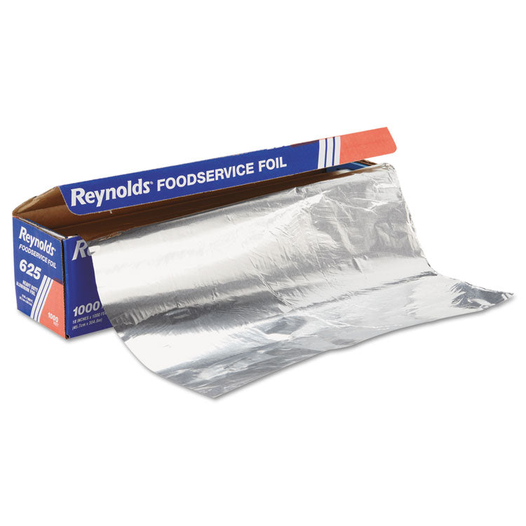 Reynolds Wrap® Heavy Duty Aluminum Foil Roll, 18" x 1,000 ft, Silver (RFP625) Each