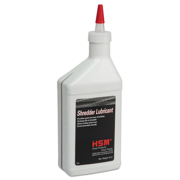 HSM of America Shredder Oil, 16 oz Bottle (HSM314) 16 oz Bottle