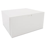 SCT® White One-Piece Non-Window Bakery Boxes, 12 x 12 x 6, White, Paper, 50/Carton (SCH0989) Case of 50