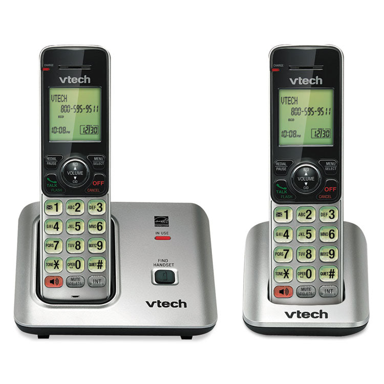 Vtech® CS6619-2 Cordless Phone System, Base and 1 Additional Handset (VTECS66192)