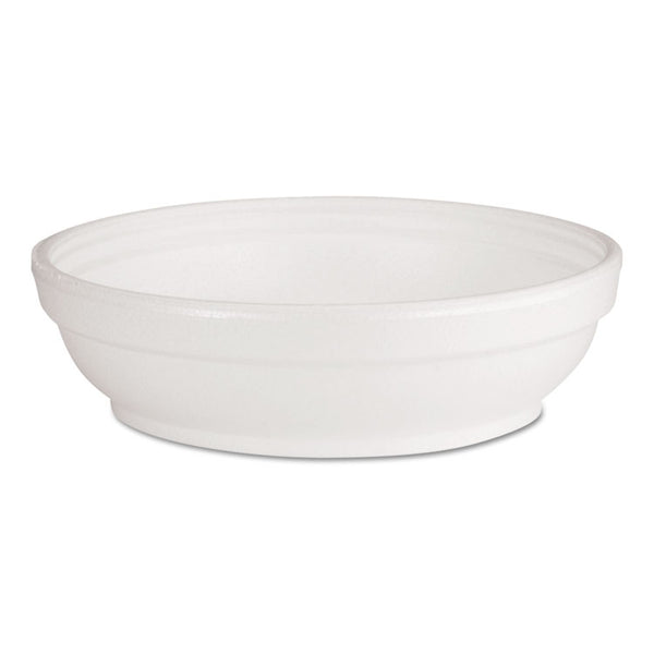 Dart® Insulated Foam Bowls, 5 oz, White, 50/Pack, 20 Packs/Carton (DCC5B20)