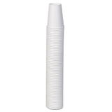 Dixie® Paper Hot Cups, 12 oz, White, 50/Sleeve, 20 Sleeves/Carton (DXE2342W)