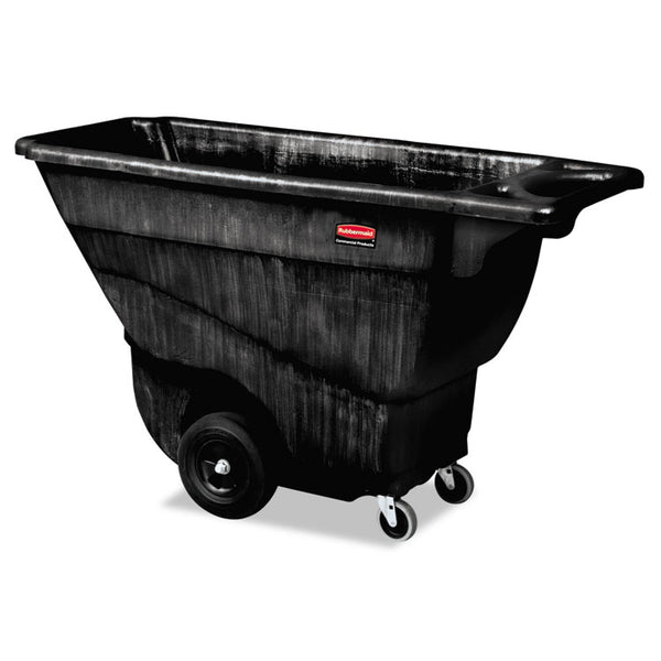 Rubbermaid® Commercial Structural Foam Tilt Truck, 101 gal, 850 lb Capacity, Plastic, Black (RCP9T14BLA)