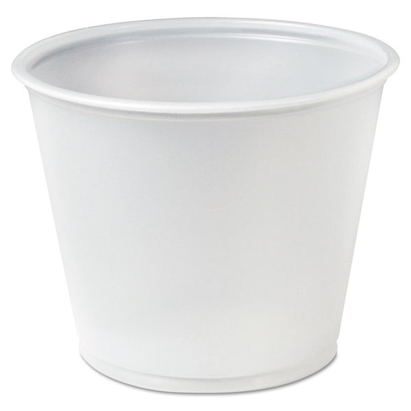 Dart® Polystyrene Portion Cups, 5.5 oz, Translucent, 250/Bag, 10 Bags/Carton (DCCP550N) Case of 2500