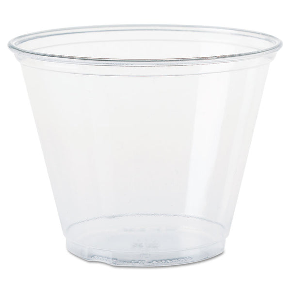 SOLO® Ultra Clear PET Cups, 9 oz, Squat, 50/Bag, 20 Bags/Carton (DCCTP9R) Case of 1000