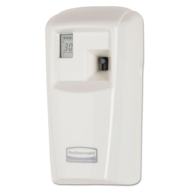Rubbermaid® Commercial TC Microburst Odor Control System 3000 LCD, 3.25 x 4.33 x 6.6, White (RCP1793532)