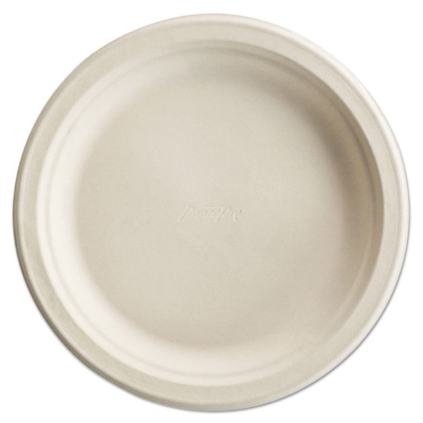 Chinet® Paper Pro Round Plates, 6" dia, White, 125/Pack, 8 Packs/Carton (HUH25774)