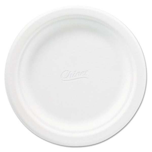 Chinet® Classic Paper Plates, 6.75" dia, White, 125/Pack, 8 Packs/Carton (HUH21226CT) Case of 1000