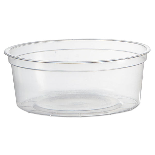 WNA Deli Containers, 8 oz, Clear, Plastic, 50/Pack, 10 Pack/Carton (WNAAPCTR08) Case of 500