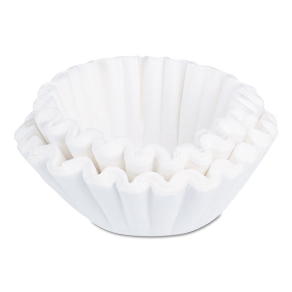 BUNN® Commercial Coffee Filters, 32 Cup Size, Flat Bottom, 50/Cluster, 10 Clusters/Pack (BUNGOURMET504)