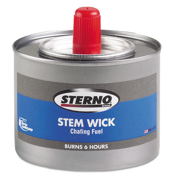 Sterno® Chafing Fuel Can With Stem Wick, Methanol, 6 Hour Burn, 1.89 g, 24/Carton (STE10102) Case of 24