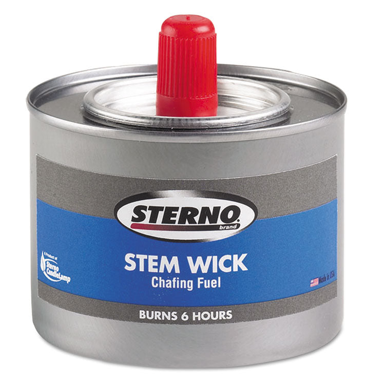 Sterno® Chafing Fuel Can With Stem Wick, Methanol, 6 Hour Burn, 1.89 g, 24/Carton (STE10102) Case of 24