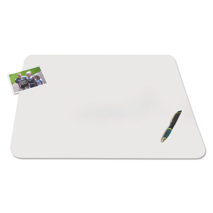 Artistic® KrystalView Desk Pad with Antimicrobial Protection. Matte Finish, 17 x 12, Clear (AOP60740MS) Each