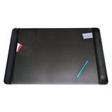 Artistic® Executive Desk Pad with Antimicrobial Protection, Leather-Like Side Panels, 36 x 20, Black (AOP413861) Each