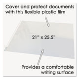 Artistic® Second Sight Clear Plastic Desk Protector, with Hinged Protector, 25.5 x 21, Clear (AOPSS2125) Each