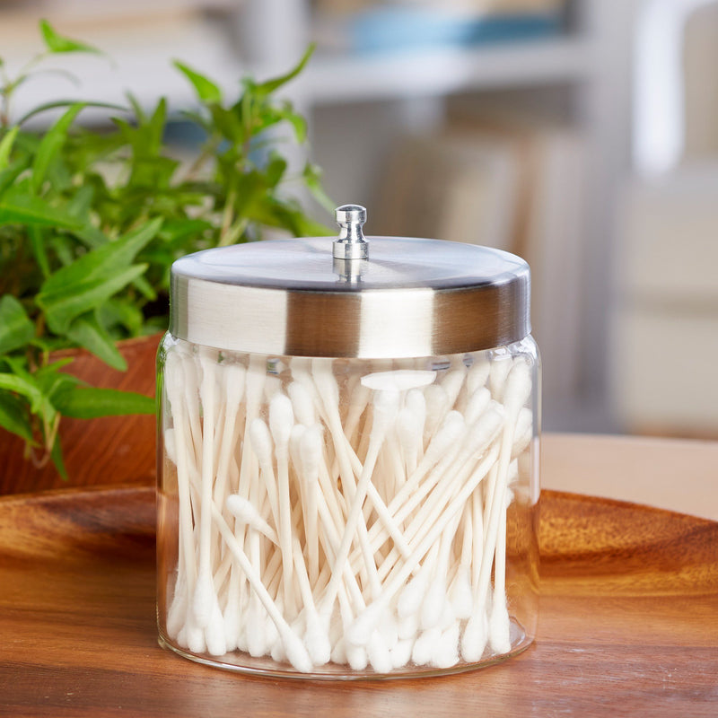 McKesson Sundry Jar 4 X 4 Inch Glass Clear (488897_EA) 1/EA