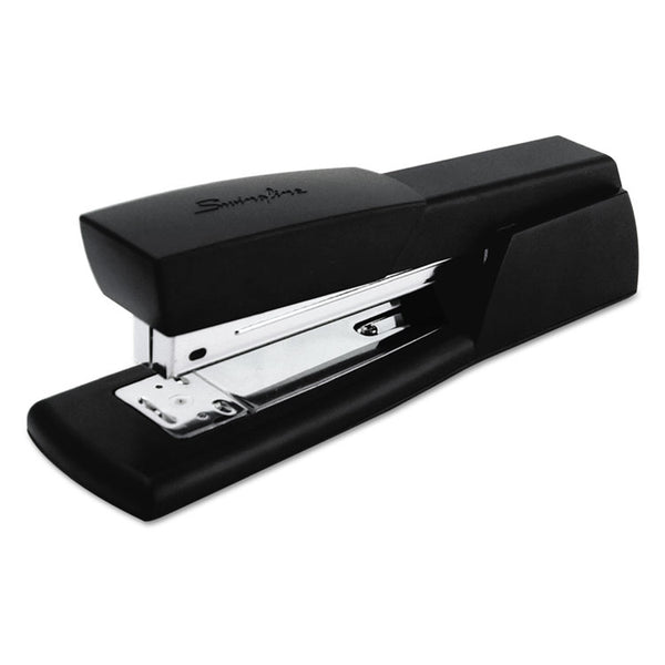 Swingline® Light-Duty Full Strip Desk Stapler, 20-Sheet Capacity, Black (SWI40701)