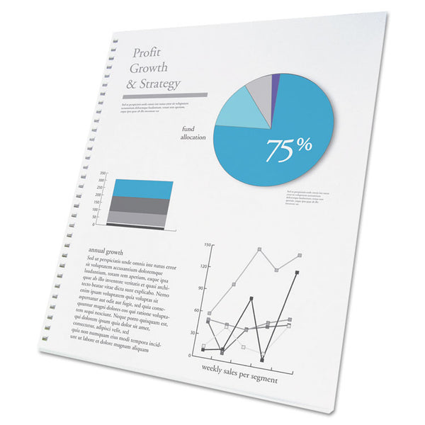 GBC® ProClick Presentation Paper, 96 Bright, 32-Hole. 24 lb Bond Weight, 8.5 x 11, White, 250/Pack (GBC2514479) 1 Pack of 250