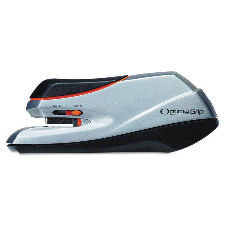 Swingline® Optima Grip Electric Stapler, 20-Sheet Capacity, Black/Silver (SWI48207)