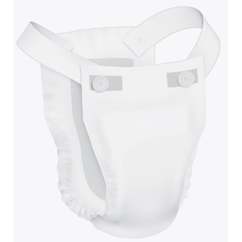 Prevail® Belted Shields Unisex Adult Incontinence Belted Undergarment Belted One Size Fits Most Disposable Light Absorbency (409934_CS) 120/CS