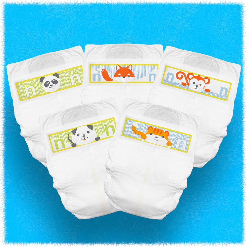 Cuties® Complete Care Unisex Baby Diaper Newborn Disposable Heavy Absorbency (706277_CS) 4/CS