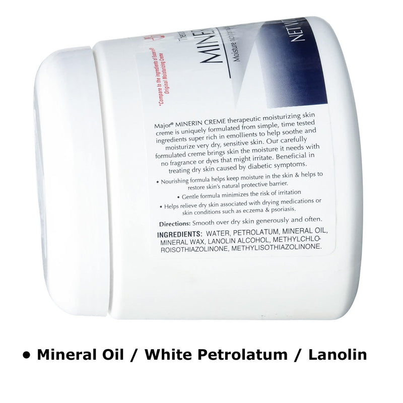 Minerin® Hand and Body Moisturizer 16 oz. Jar Unscented Cream (508052_EA) 1/EA