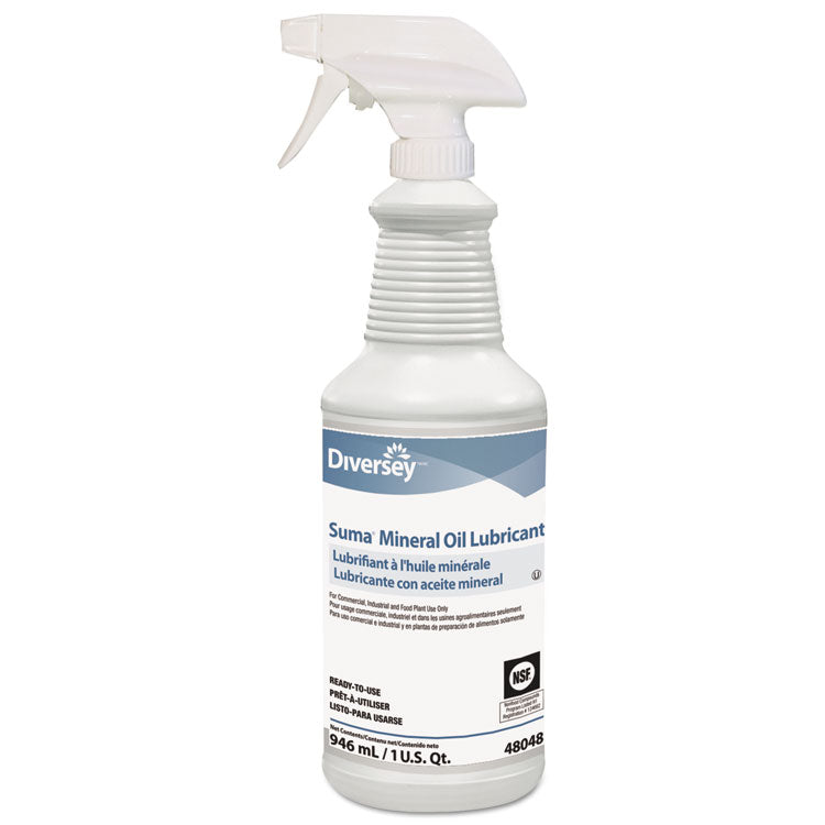 Suma® Suma Mineral Oil Lubricant, 32 oz Plastic Spray Bottle, 6/carton (DVO48048) Each