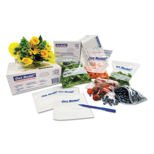 Inteplast Group Food Bags, 4.5 qt, 0.68 mil, 8" x 15", Clear, 1,000/Carton (IBSPB080315)