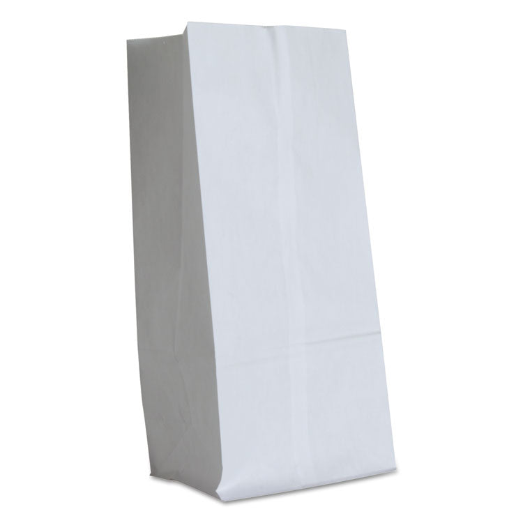 General Grocery Paper Bags, 40 lb Capacity, #16, 7.75" x 4.81" x 16", White, 500 Bags (BAGGW16500)
